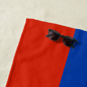 Serviette De Plage Drapeau du Daghestan (En situation)