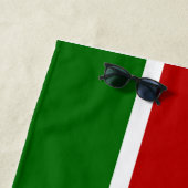 Serviette De Plage Drapeau du Kenya Massaï Bendera ya Kenya (En situation)