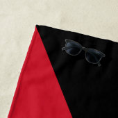 Serviette De Plage Drapeau du Koweït (En situation)