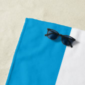 Serviette De Plage Drapeau du Luxembourg (En situation)