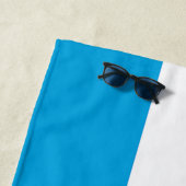 Serviette De Plage Drapeau du Luxembourg (En situation)