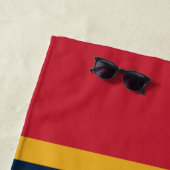 Serviette De Plage Drapeau du Mississippi (En situation)