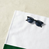 Serviette De Plage Drapeau du Pakistan (En situation)