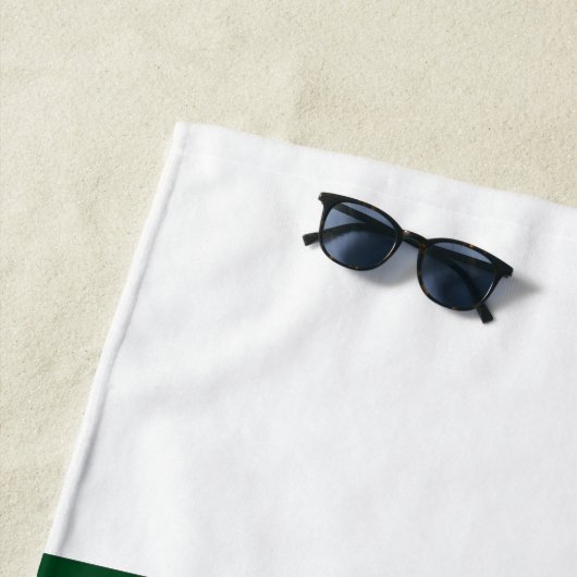 Serviette De Plage Drapeau du Pakistan (En situation)