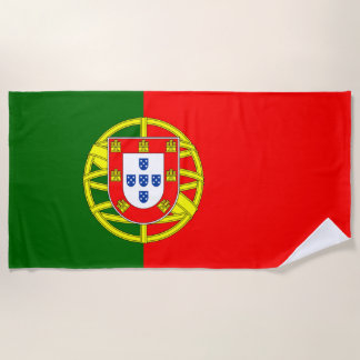Serviette De Plage Drapeau du Portugal