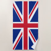 Serviette De Plage Drapeau du Royaume-Uni (Devant)