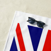 Serviette De Plage Drapeau du Royaume-Uni (En situation)
