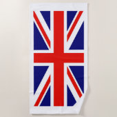 Serviette De Plage Drapeau du Royaume-Uni (Devant)