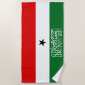 Serviette De Plage Drapeau du Somaliland (Devant)