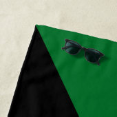 Serviette De Plage Drapeau du Soudan (En situation)