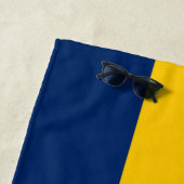 Serviette De Plage Drapeau du Tchad (pays africain) (En situation)