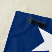 Serviette De Plage Drapeau du Texas (En situation)