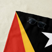 Serviette De Plage Drapeau du Timor oriental (En situation)
