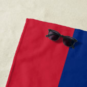Serviette De Plage Drapeau du Venezuela (En situation)