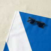 Serviette De Plage Drapeau écossais (En situation)