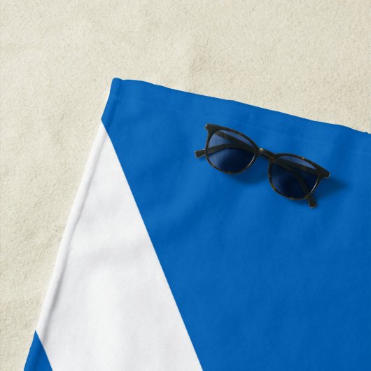Serviette De Plage Drapeau écossais Saltire (En situation)