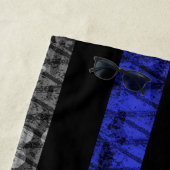 Serviette De Plage Drapeau en détresse du shérif adjoint (En situation)