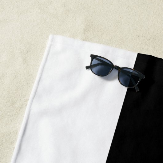 Serviette De Plage Drapeau estonien (En situation)