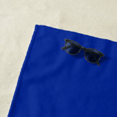 Serviette De Plage Drapeau français (En situation)