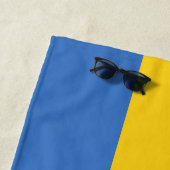 Serviette De Plage Drapeau gabonais (Gabon) (En situation)