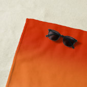 Serviette De Plage Drapeau Gradient Lesbian Pride - Drapeau Lesbian (En situation)