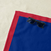 Serviette De Plage Drapeau Guam (En situation)