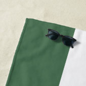 Serviette De Plage Drapeau Hongrie (En situation)