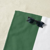 Serviette De Plage Drapeau Hongrie (En situation)