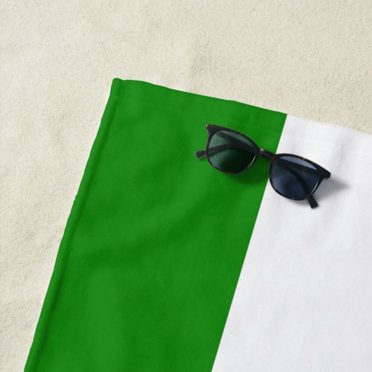 Serviette De Plage Drapeau Inde (En situation)