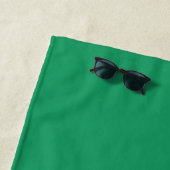 Serviette De Plage Drapeau irlandais (En situation)