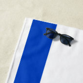 Serviette De Plage Drapeau Israël étoile bleue de David (En situation)