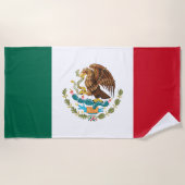Serviette De Plage Drapeau mexicain - Drapeau mexicain (Devant)