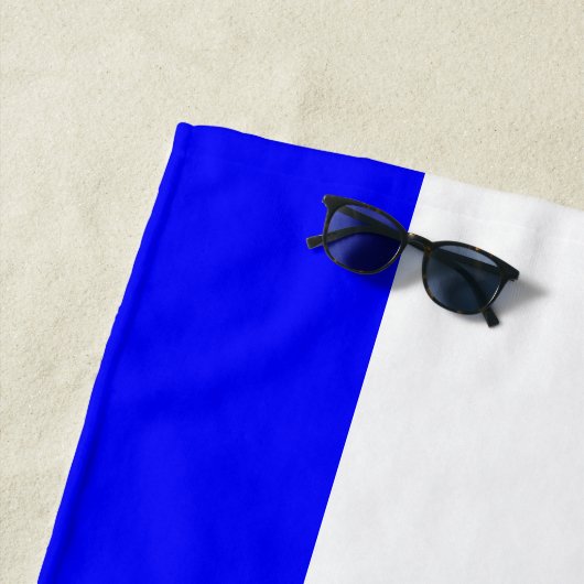 Serviette De Plage Drapeau Mordovia (En situation)