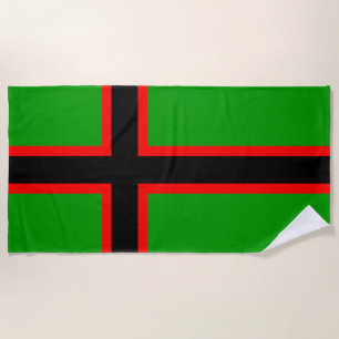 Serviette De Plage Drapeau national de Carélie