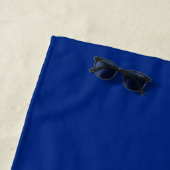 Serviette De Plage Drapeau patriotique de la Barbade (En situation)