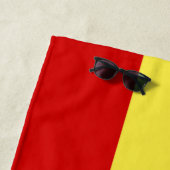 Serviette De Plage Drapeau rastafarien (Rastafarianisme) (Rasta) (En situation)