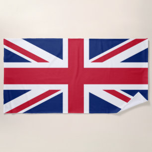Serviette De Plage Drapeau Royaume-Uni 
