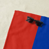 Serviette De Plage Drapeau russe (Russie) (En situation)