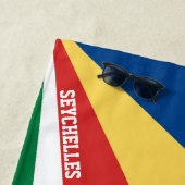 Serviette De Plage Drapeau seychellois Splendide Patriotique (En situation)