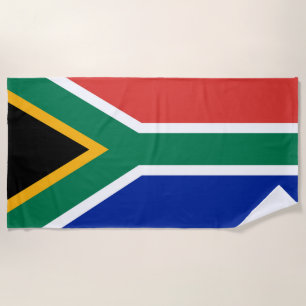 Serviette De Plage drapeau sud-africain