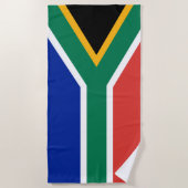 Serviette De Plage drapeau sud-africain (Devant)