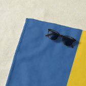 Serviette De Plage Drapeau suédois (En situation)