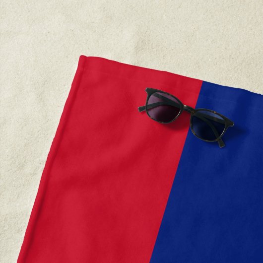 Serviette De Plage Drapeau Venezuela (En situation)