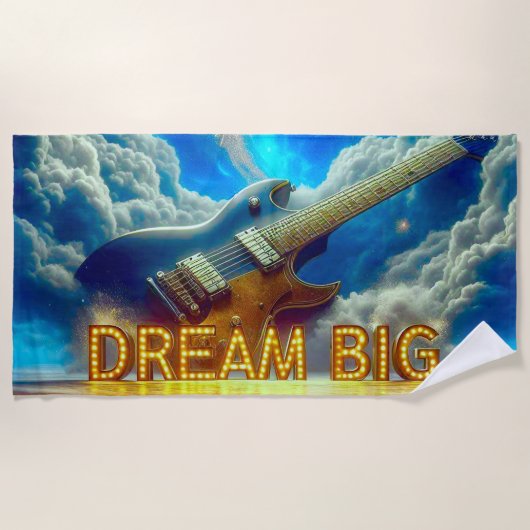Serviette De Plage Dream Big (Devant)