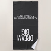 Serviette De Plage Dream Big Beach Towel (Devant)