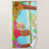 Serviette de plage Dream View (Devant)