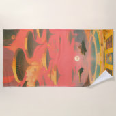 Serviette De Plage Dream World (Devant)