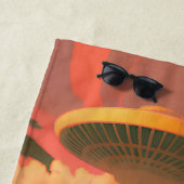 Serviette De Plage Dream World (En situation)