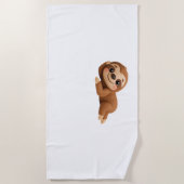 Serviette De Plage Dreamy Sloth (Devant)