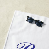 Serviette De Plage drôle de retraite au soleil (En situation)